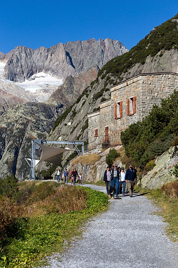 Bergstation der Gelmerbahn