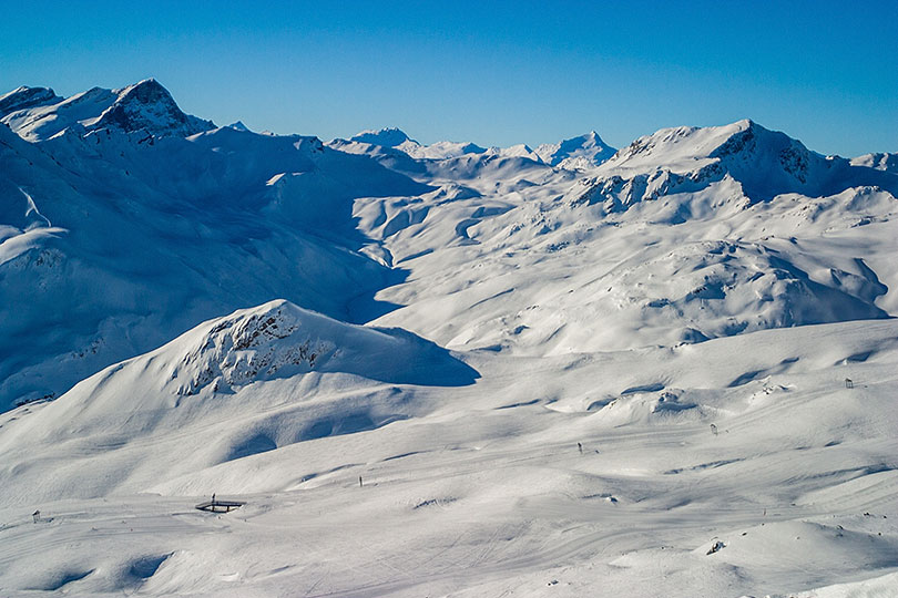 Skigebiet Radons - Piz Cartas