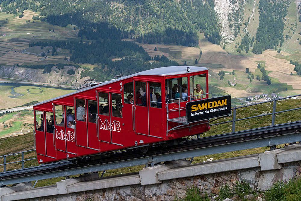 Drahtseilbahn Muottas Muragl