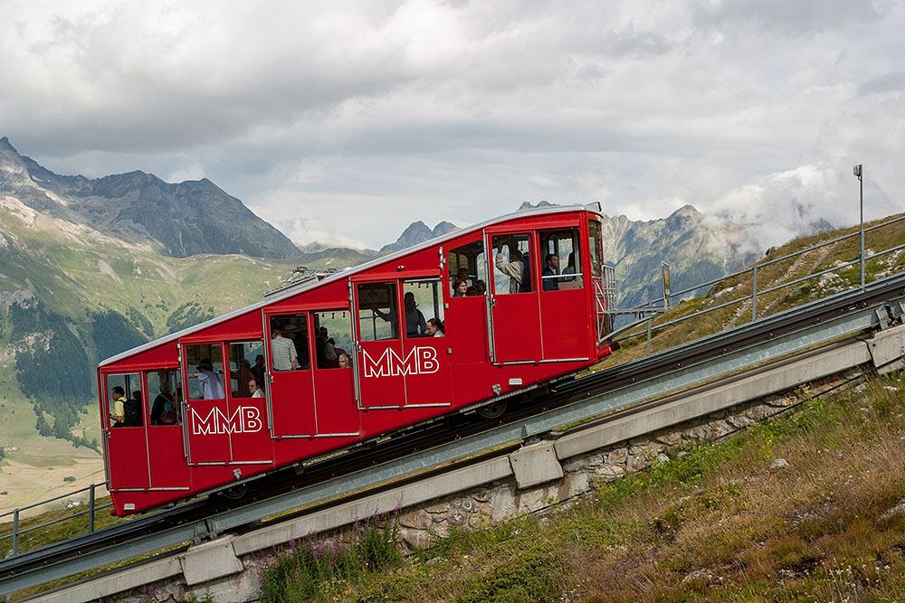 Drahtseilbahn Muottas Muragl