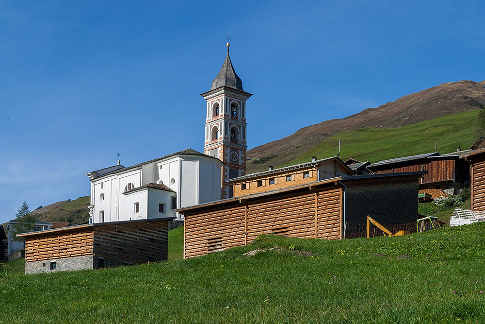 Pfarrkirche in Vrin