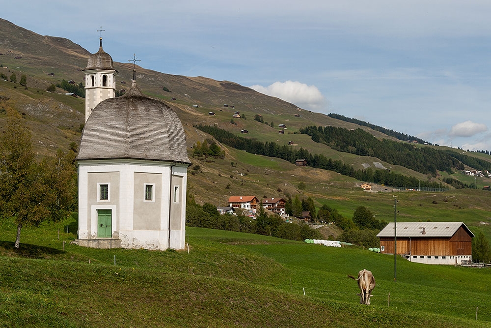 Kapelle Sogn Clau e Sogn Valentin in Vattiz