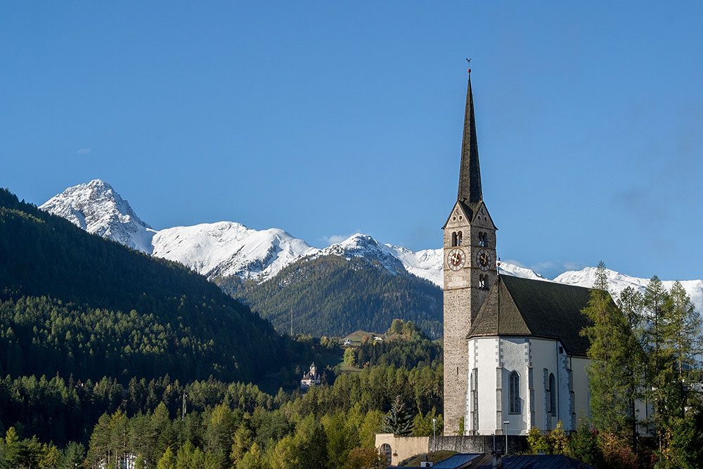 Reformierte Kirche in Schuls