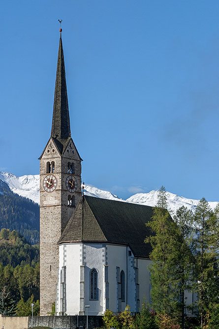 Reformierte Kirche in Scuol