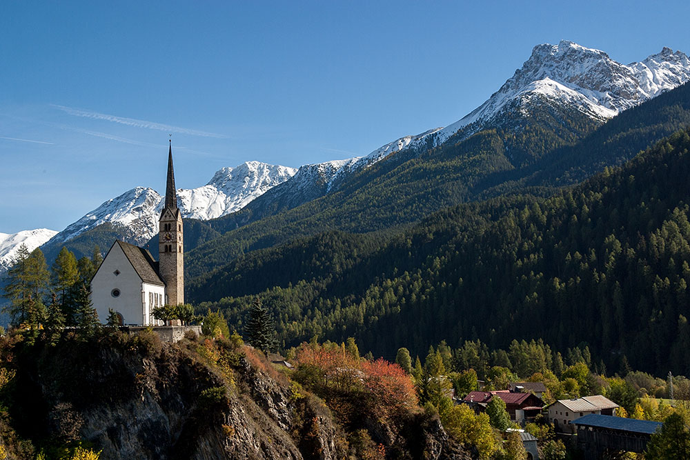 Reformierte Kirche in Schuls