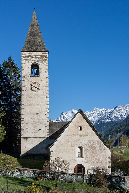 Kirche in Lavin