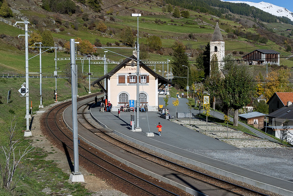 Bahnhof Lavin