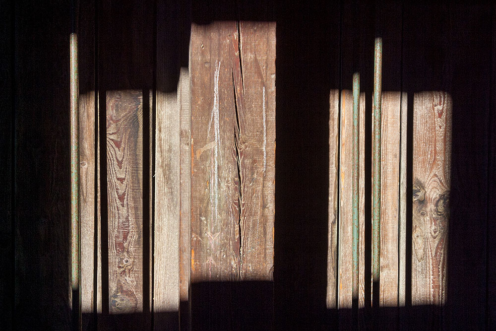 Lichtspiel in der Holzbrücke