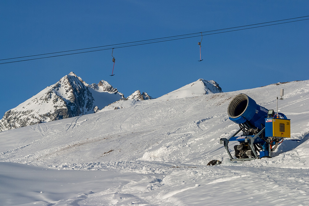 Brigelser Hörner und Schneekanone