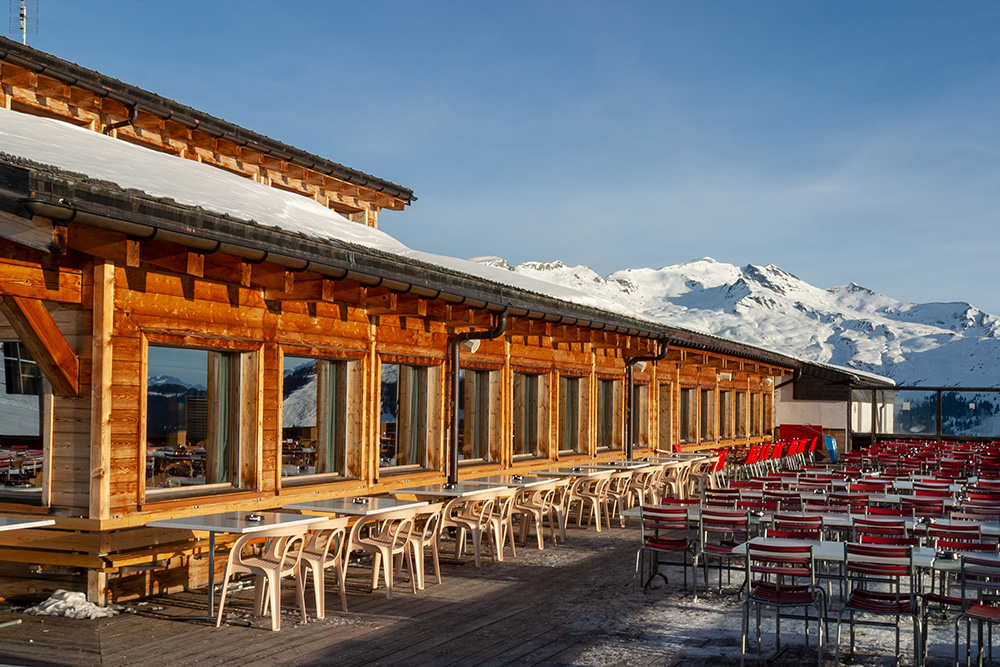 Bergrestaurant auf der Alp Dado