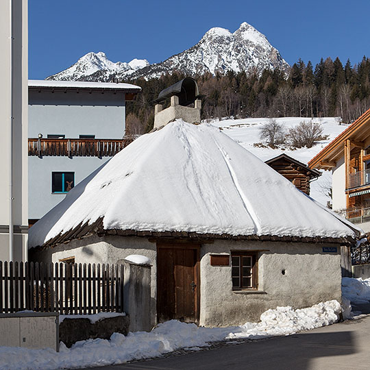 Wasch- und Backhaus in Salouf