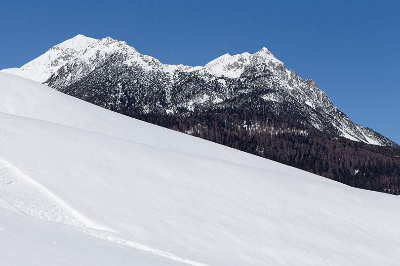 Piz Curvér und Piz Toissa