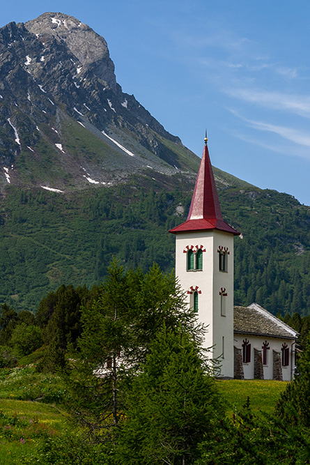 Chiesa Bianca in Maloja