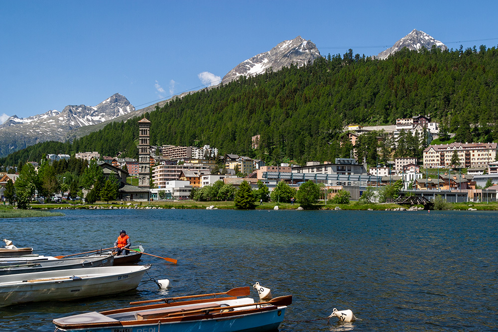 St. Moritz Bad und St. Moritzersee