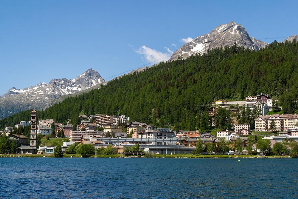 St. Moritz Bad und St. Moritzersee