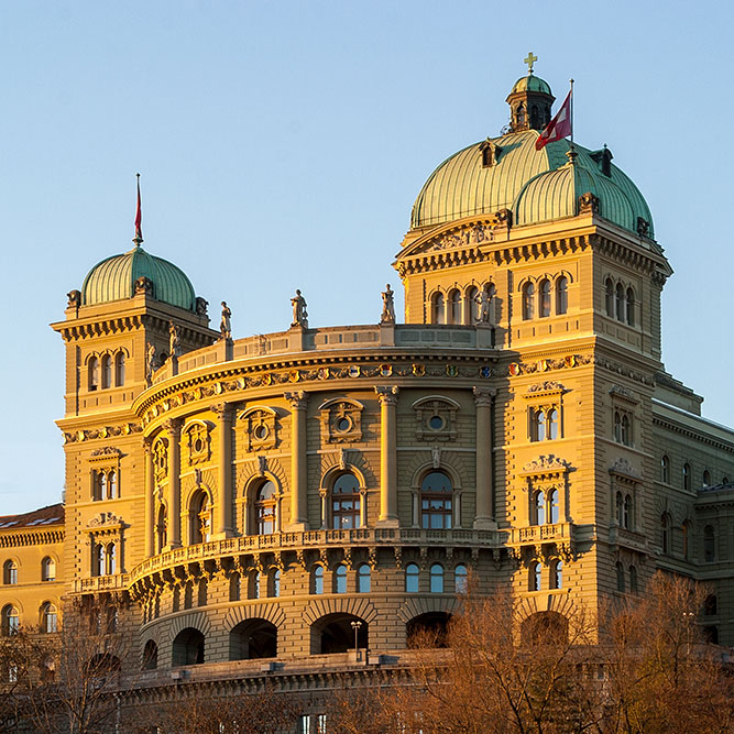 Bundeshaus in Bern