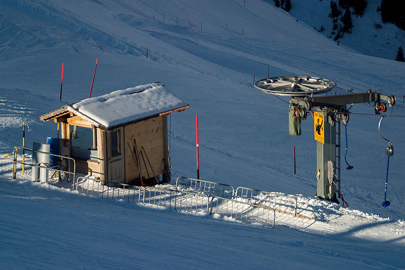 Skilift mit Tellerli