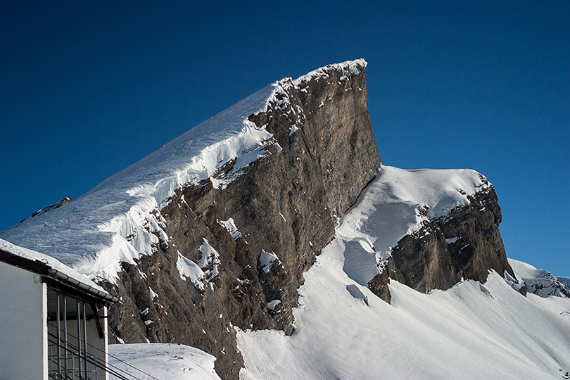 Bergstation der Gemmi-Bahnen