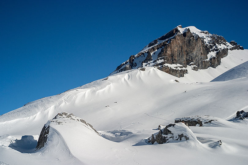 Schneeverwehungen