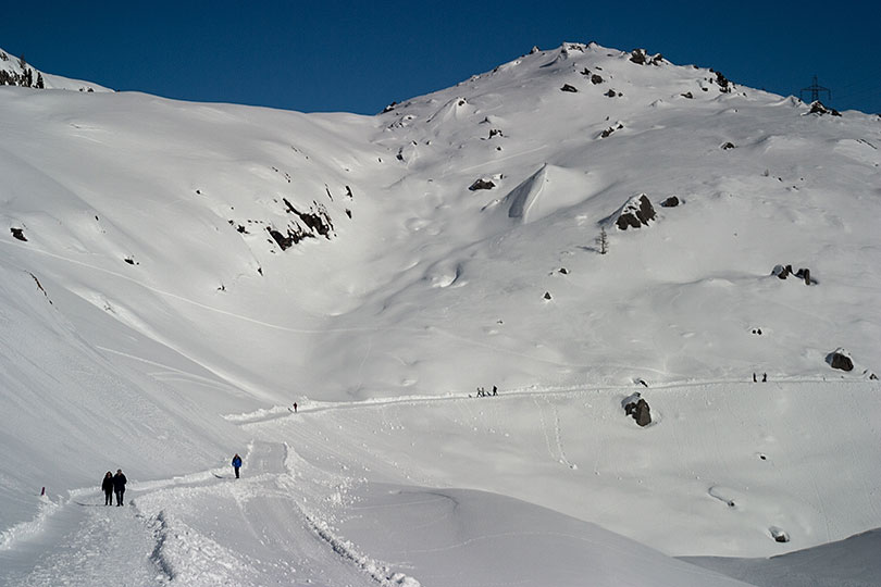 Winterwanderweg Gemmi