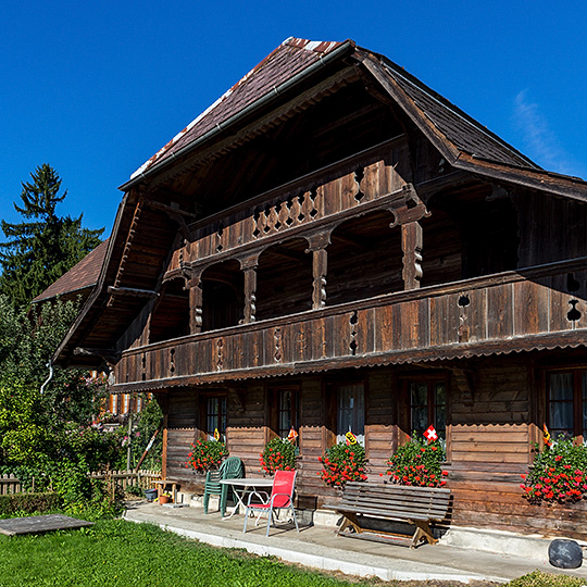 Speicher mit Wohnteil im Liechtguet in Signau