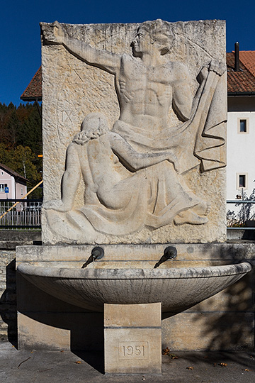 Fontaine à Tramelan