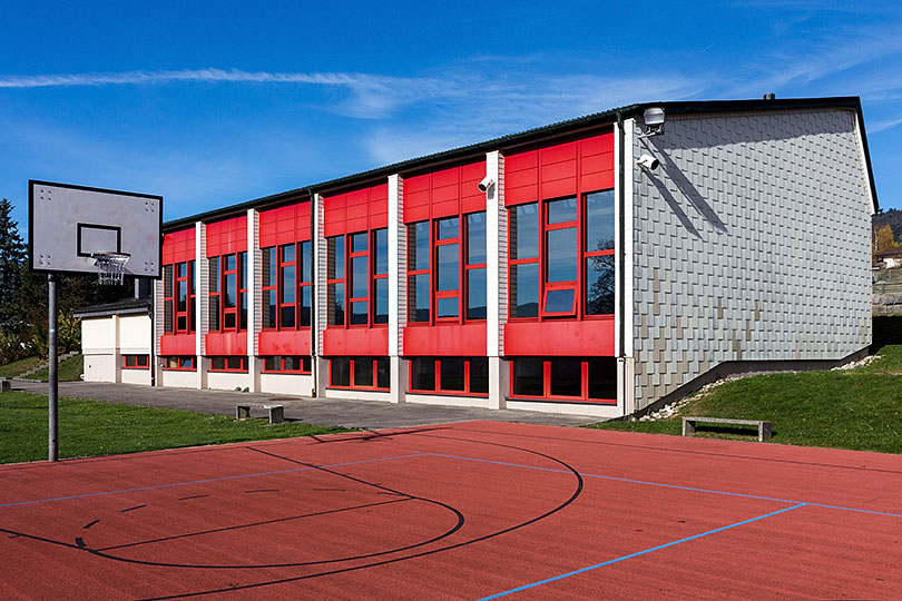 Salle de gymnastique à Reconvilier