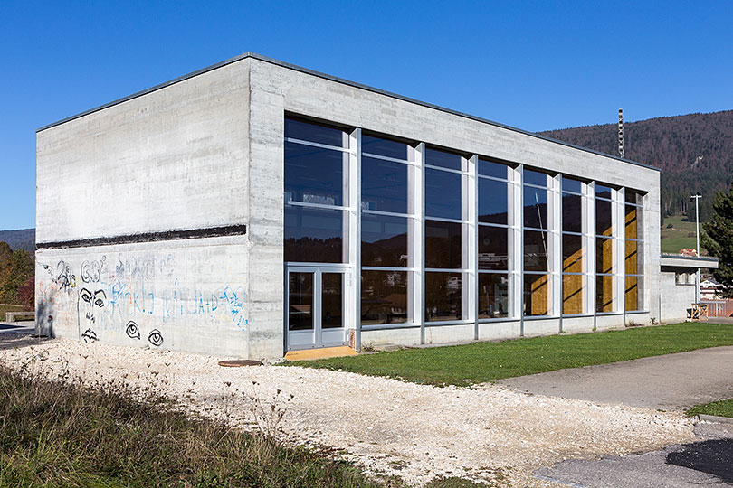 Halle de gymnastique à Malleray