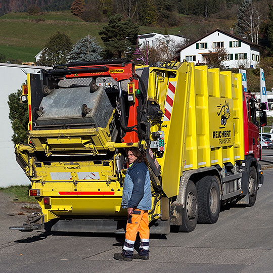 Camion à ordures