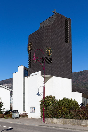 Eglise catholique à Malleray