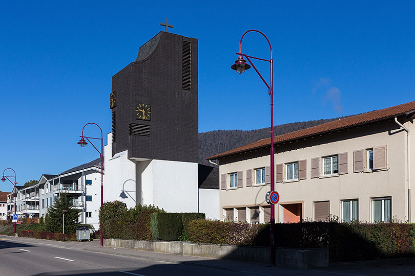 Eglise catholique à Malleray