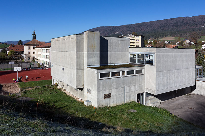 Halle de gymnastique à Bévilard