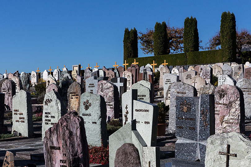 Cimétière à Bévilard