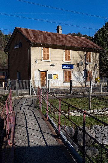 Gare à Sorvilier