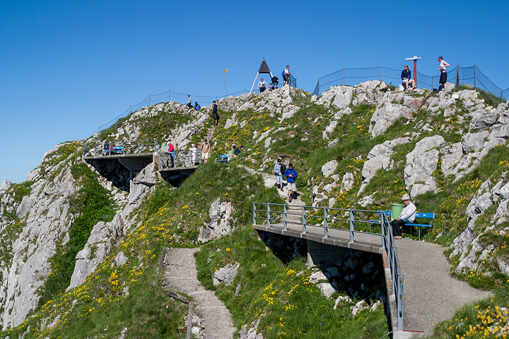 Stockhorn Berggipfel