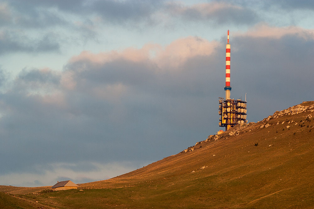 Abendlicht auf dem Chasseral