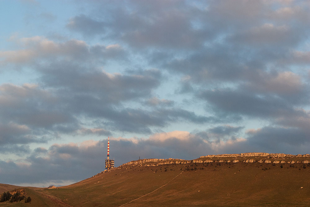 Chasseral im Abendlicht