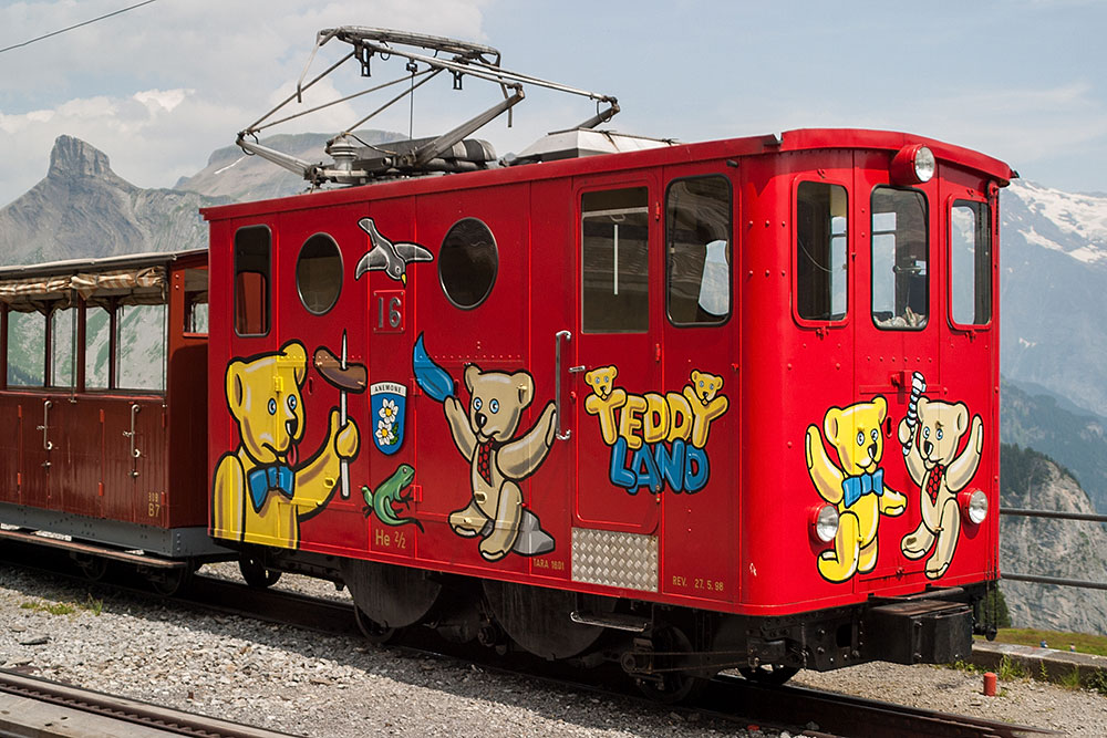 Lok der Schynige Platte-Bahn