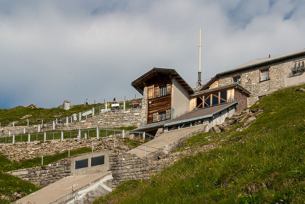 Bergstation der Niesenbahn