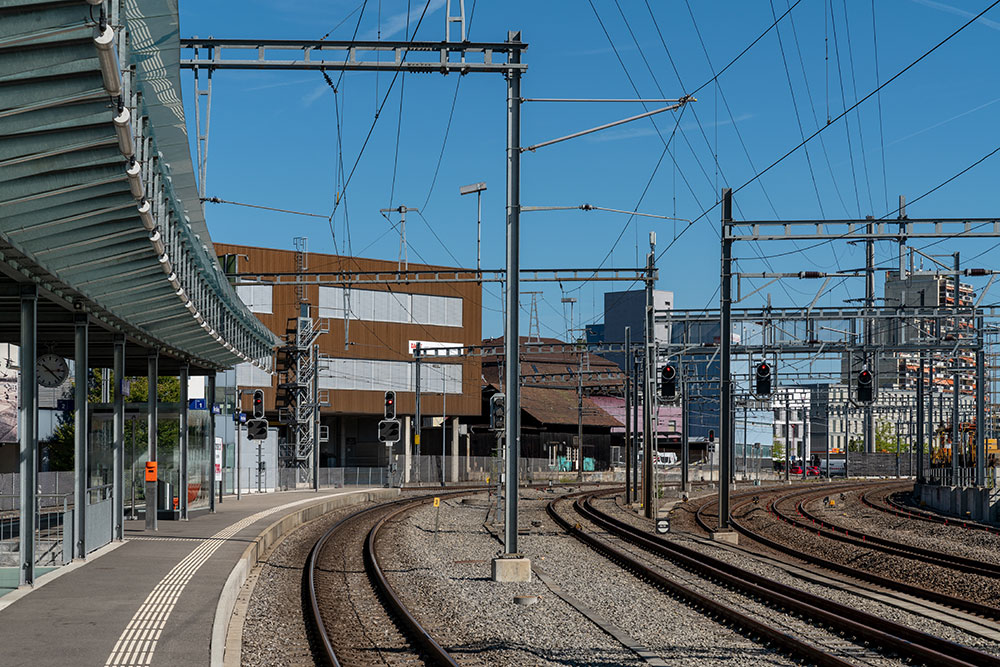 Bahnhof Oberzollikofen der RBS