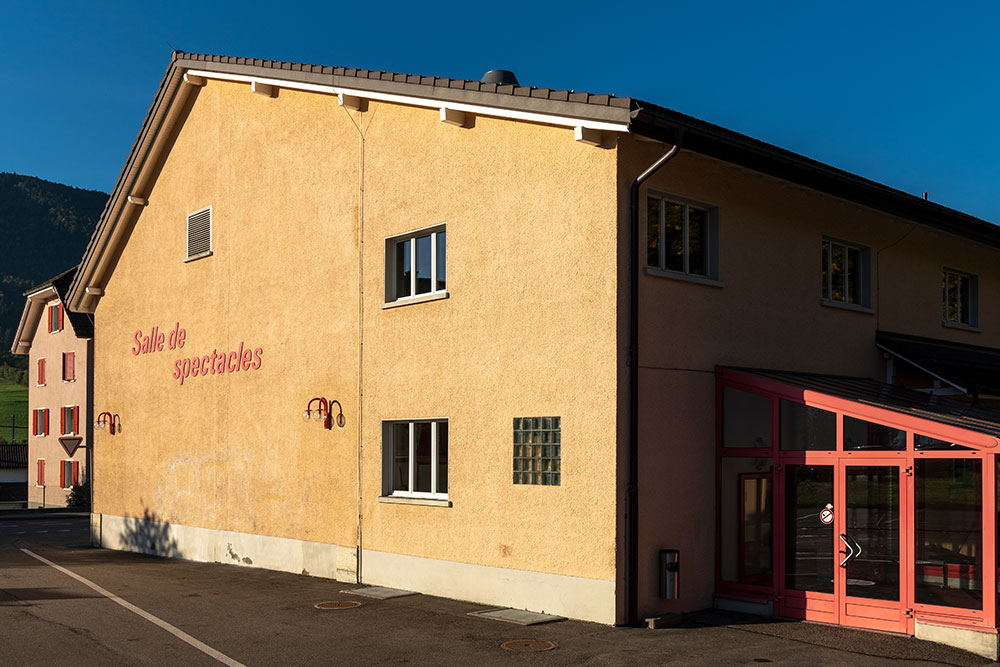 Salle de spectacles à Corgémont