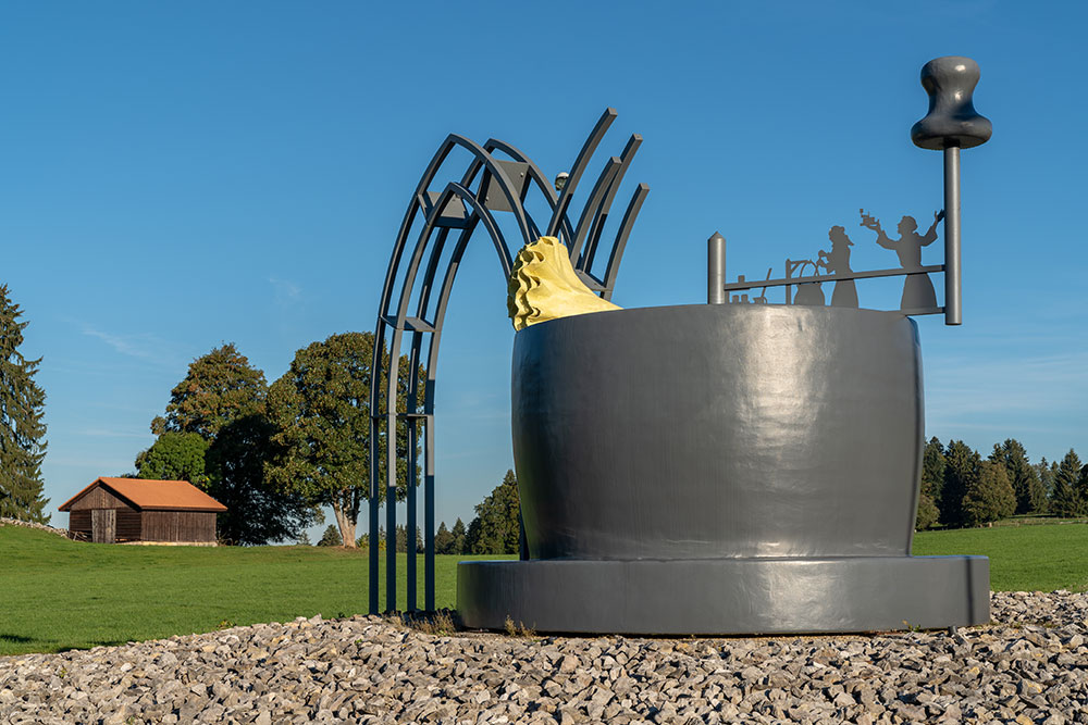 Rond-point à La Ferrière