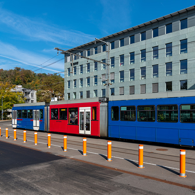 Tramhaltestelle Bahnhof in Gümligen