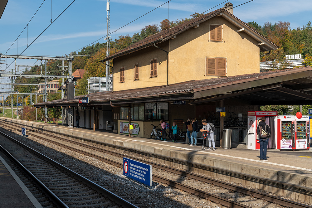 Bahnhof in Gümligen