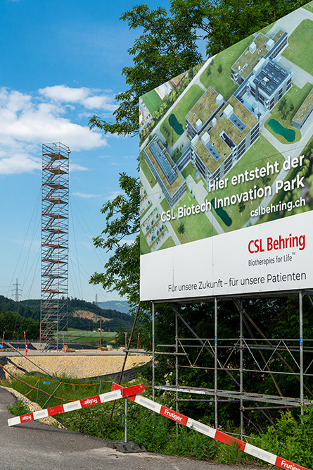 Baugelände CSL Behring