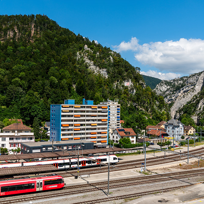 Gare à Moutier