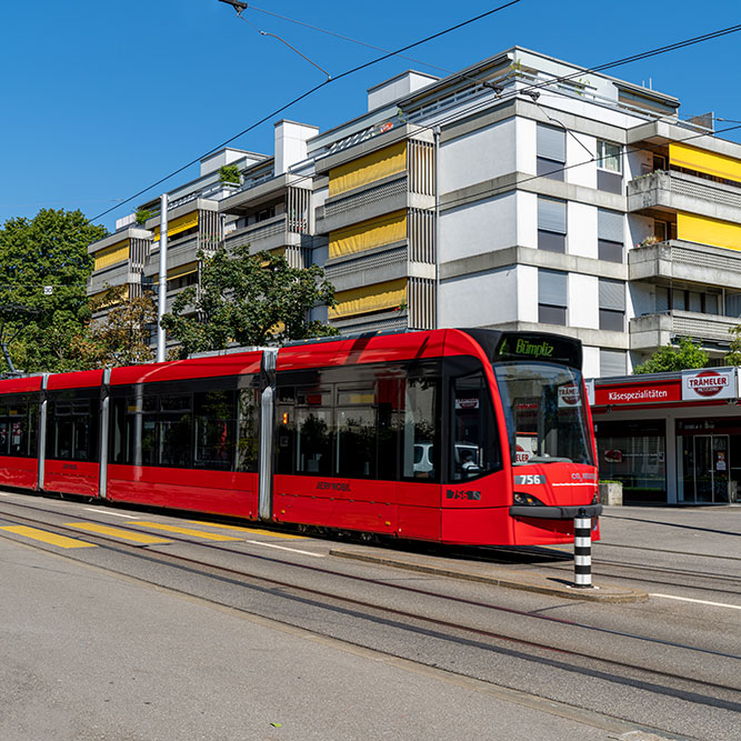 Tram in Bümpliz