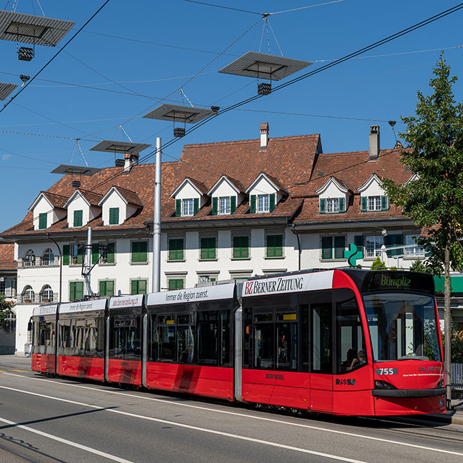 Tram in Bümpliz