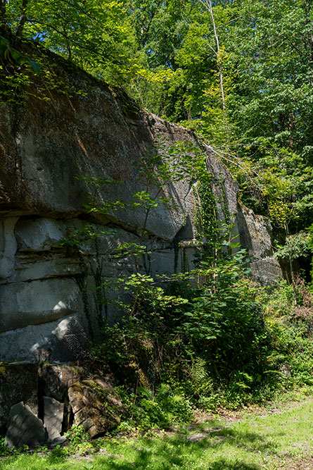 Sandsteinmauer