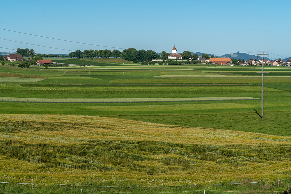 Blick nach Schlosswil